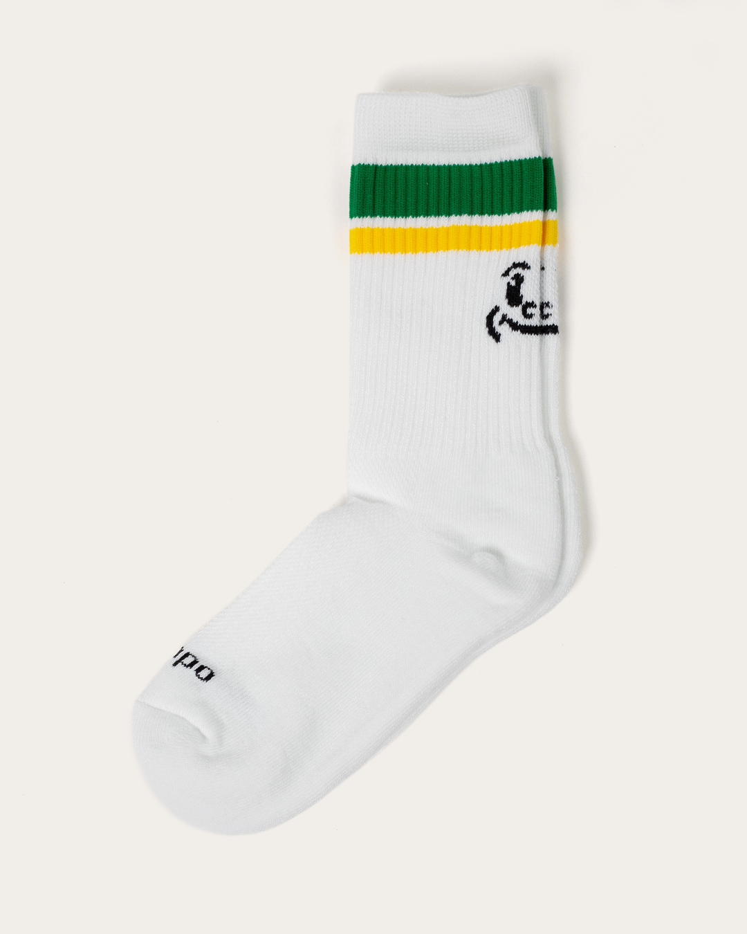 Crew Socks Green & Yellow