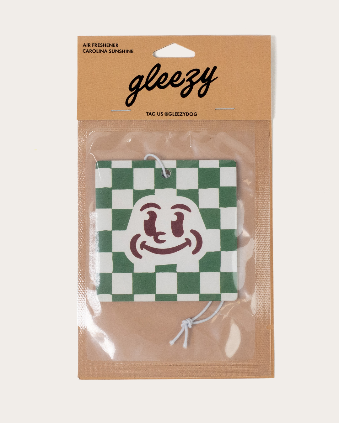 Checkered Smile Air Freshener