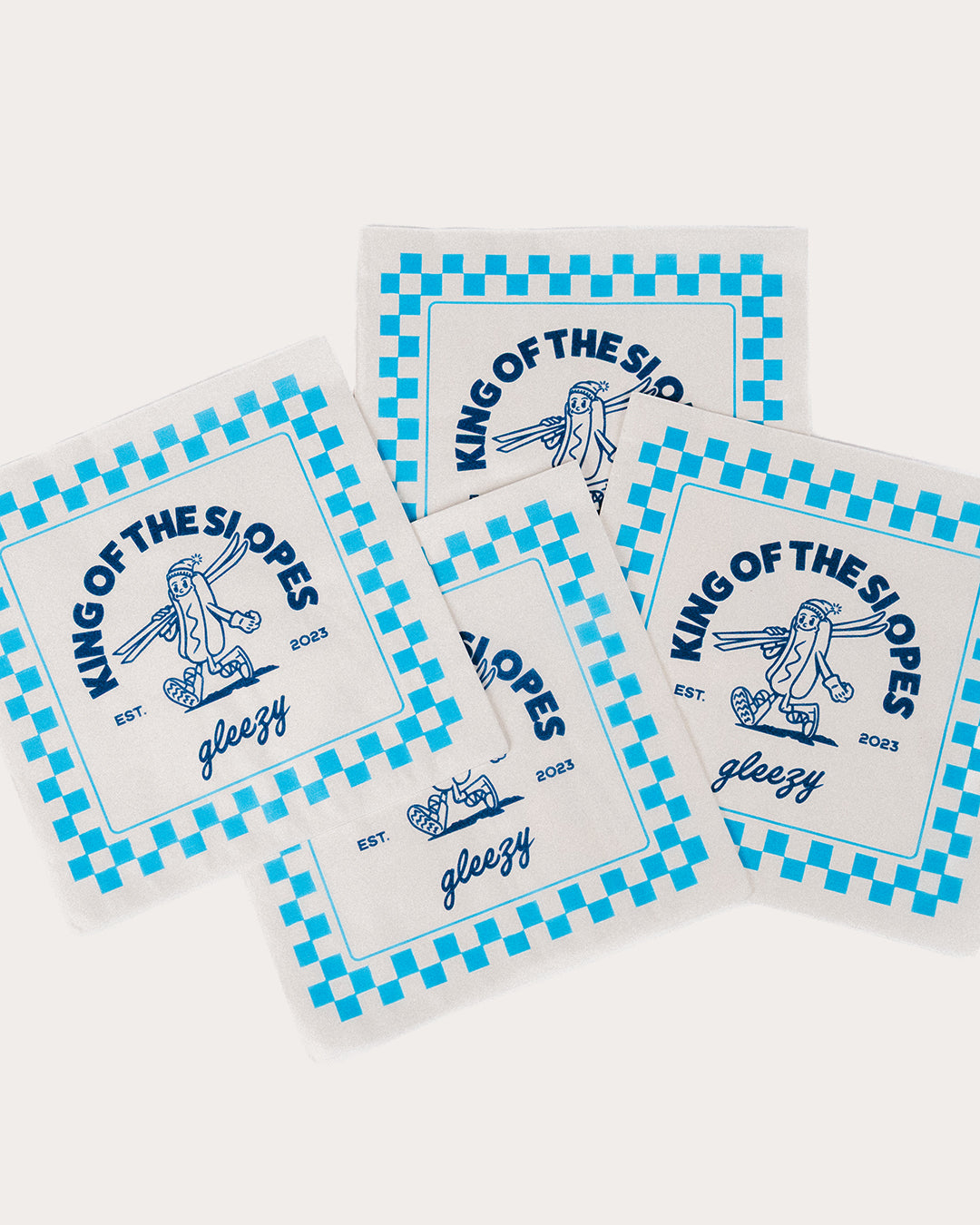 Ski and Snow Event Serving Kit