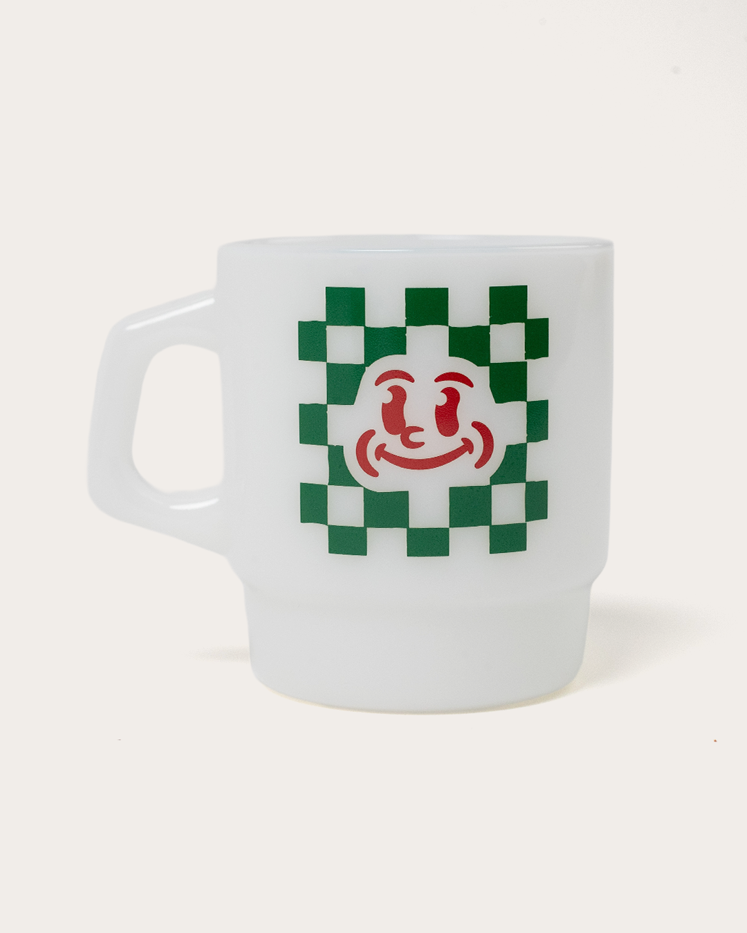 Milk Glass Mug
