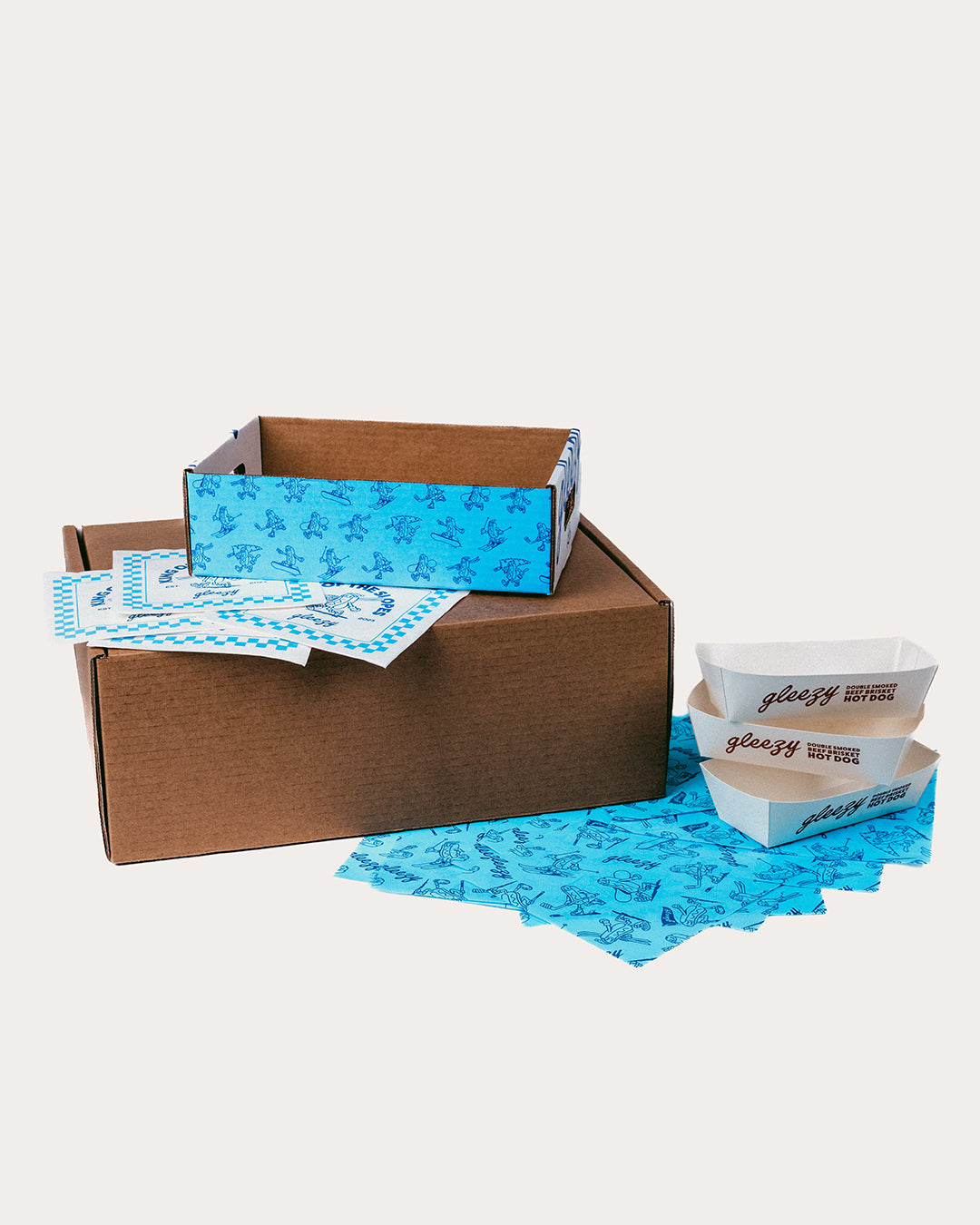 Ski and Snow Event Serving Kit