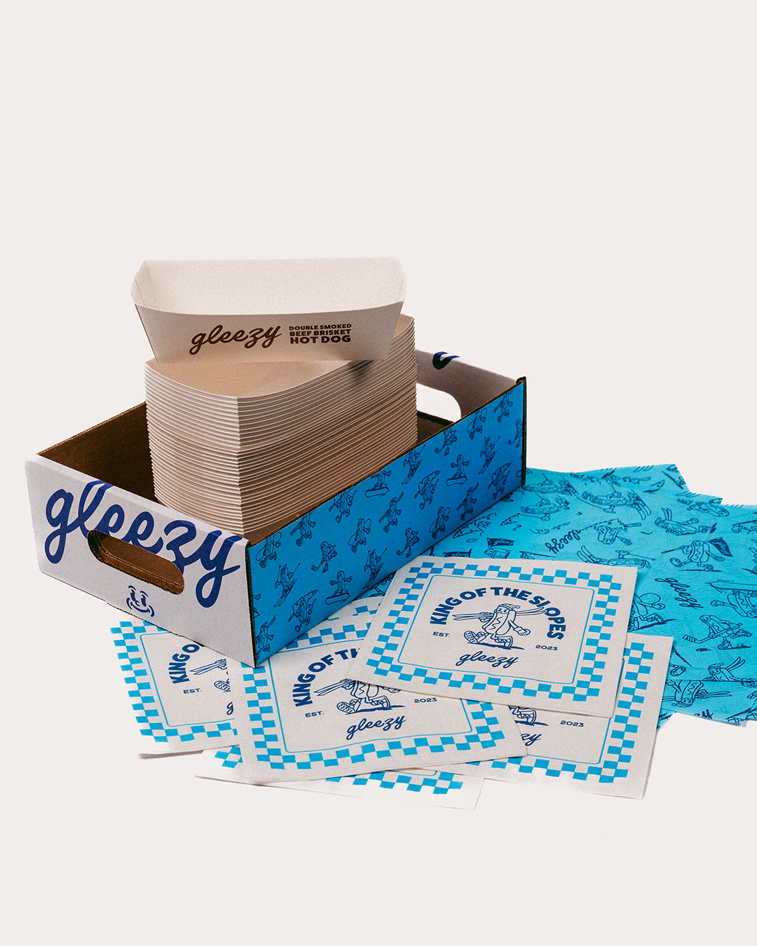 Ski and Snow Event Serving Kit